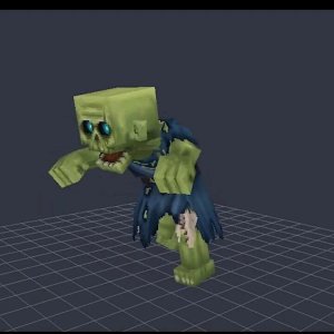 Hytale Model Maker - Zombie Animation Timelapse（Hytale 模型制作器——僵尸动画延时摄影）