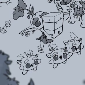 Hytale - Kweebec Village Concept Art and Music（Hytale——Kweebec 村庄概念美术与音乐）