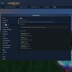 Hytale Commands Help Menu Showcase（Hytale 命令帮助菜单展示）