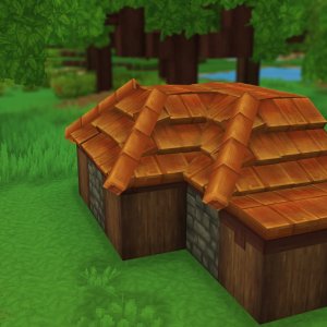 Roof Blocks Connected（连接的屋顶方块）