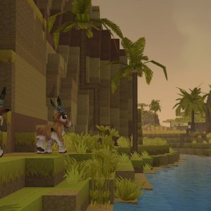 Desert River（沙漠河流）