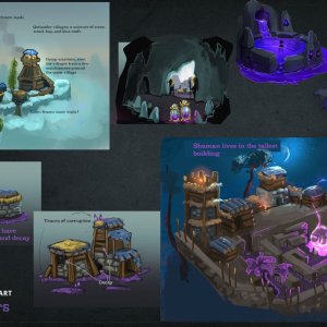 Hytale Concept Art - Outlanders（Hytale 概念美术——Outlander 们）