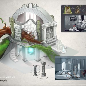 Hytale Concept Art - Temple（Hytale 概念美术——神殿）