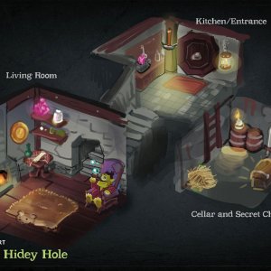 Hytale Concept Art - The Klop's Hidey Hole（Hytale 概念美术——Klop 的藏身洞）