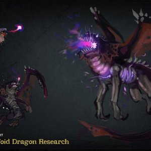 Hytale Concept Art - Trailer - Void Dragon Research（Hytale 概念美术——宣传片——虚空巨龙研究）