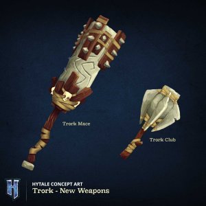 Hytale Concept Art - Trork - New Weapons（Hytale 概念美术——Trork——新武器）