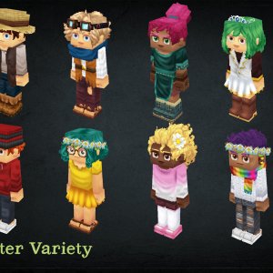 Character Variety（角色多样性）