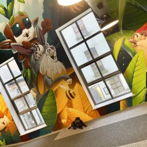 Mural in the Office（办公室壁画）