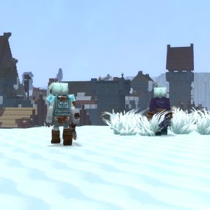 Ice-covered Skeletons Discover an Outlander Village（冰封的骷髅发现了一个 Outlander 村庄）