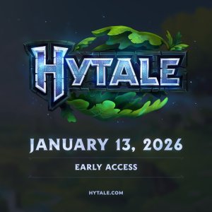 Hytale Early Access Release Date Poster（Hytale 抢先体验版发布时间海报）