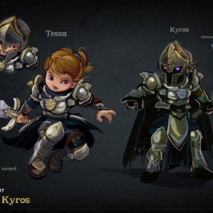 Hytale Concept Art - Tessa and Kyros（Hytale 概念美术——Tessa 与 Kyros）