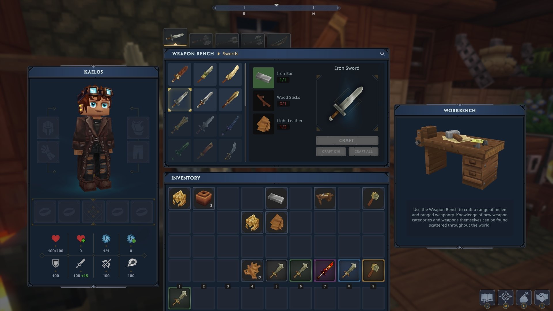 Hytale Inventory（Hytale 物品栏）