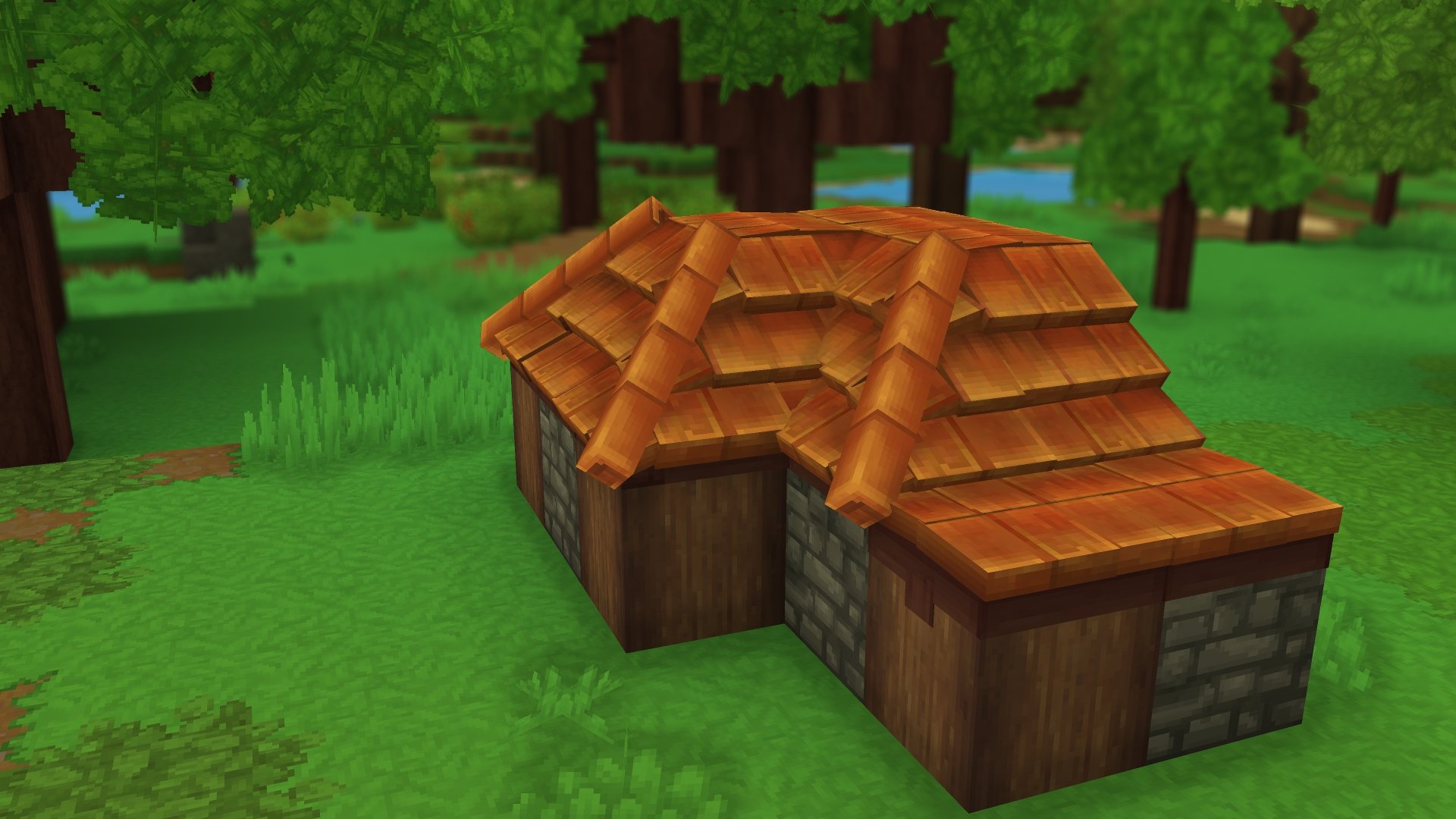 Roof Blocks Connected（连接的屋顶方块）