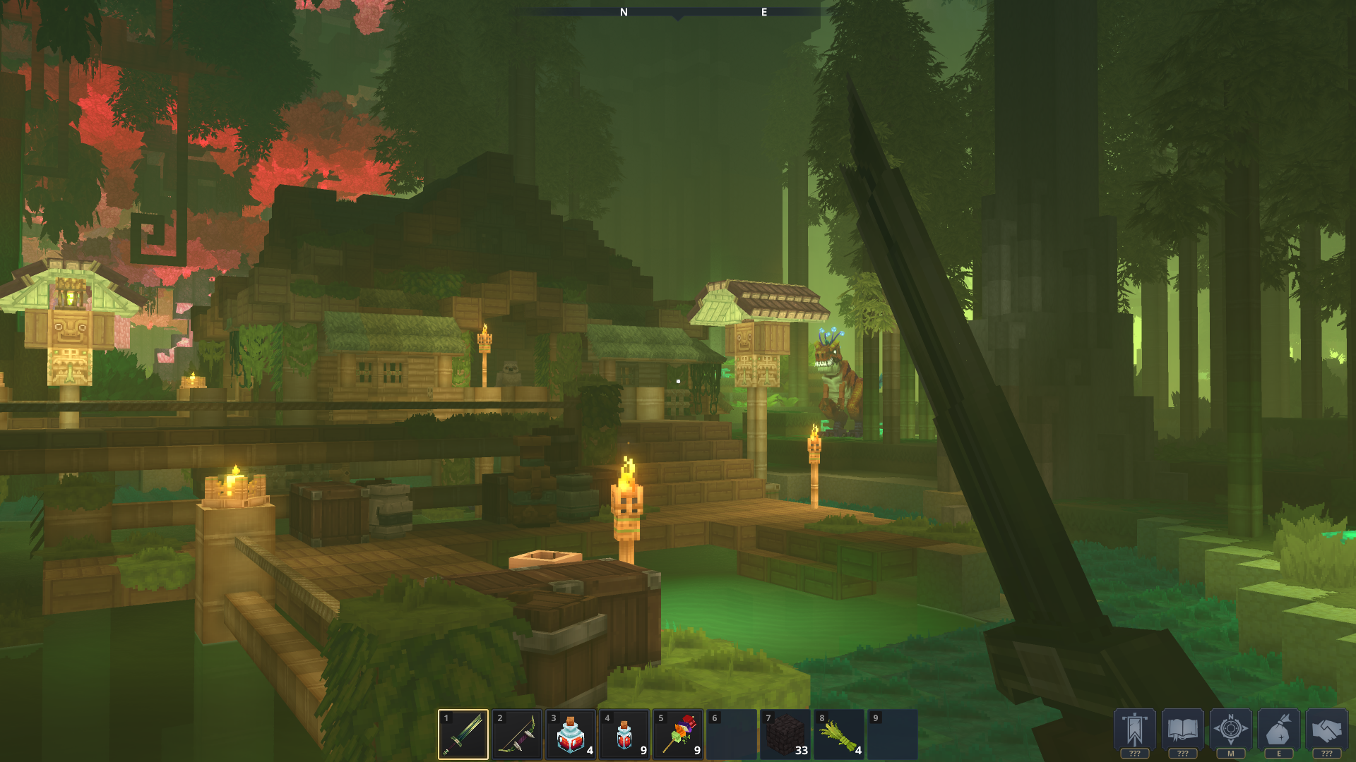 Underground Jungle with UI（带 UI 的地下丛林）