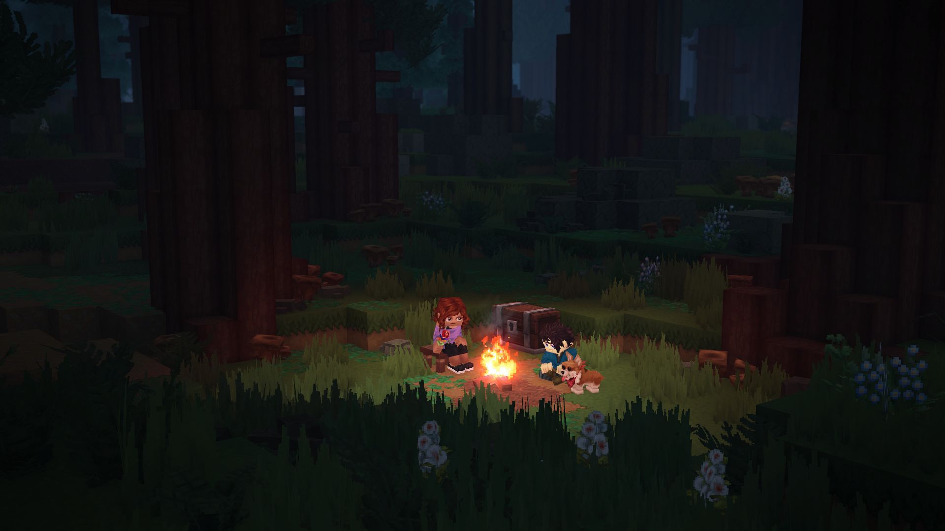 Adventurers at Campfire（营火旁的冒险者们）