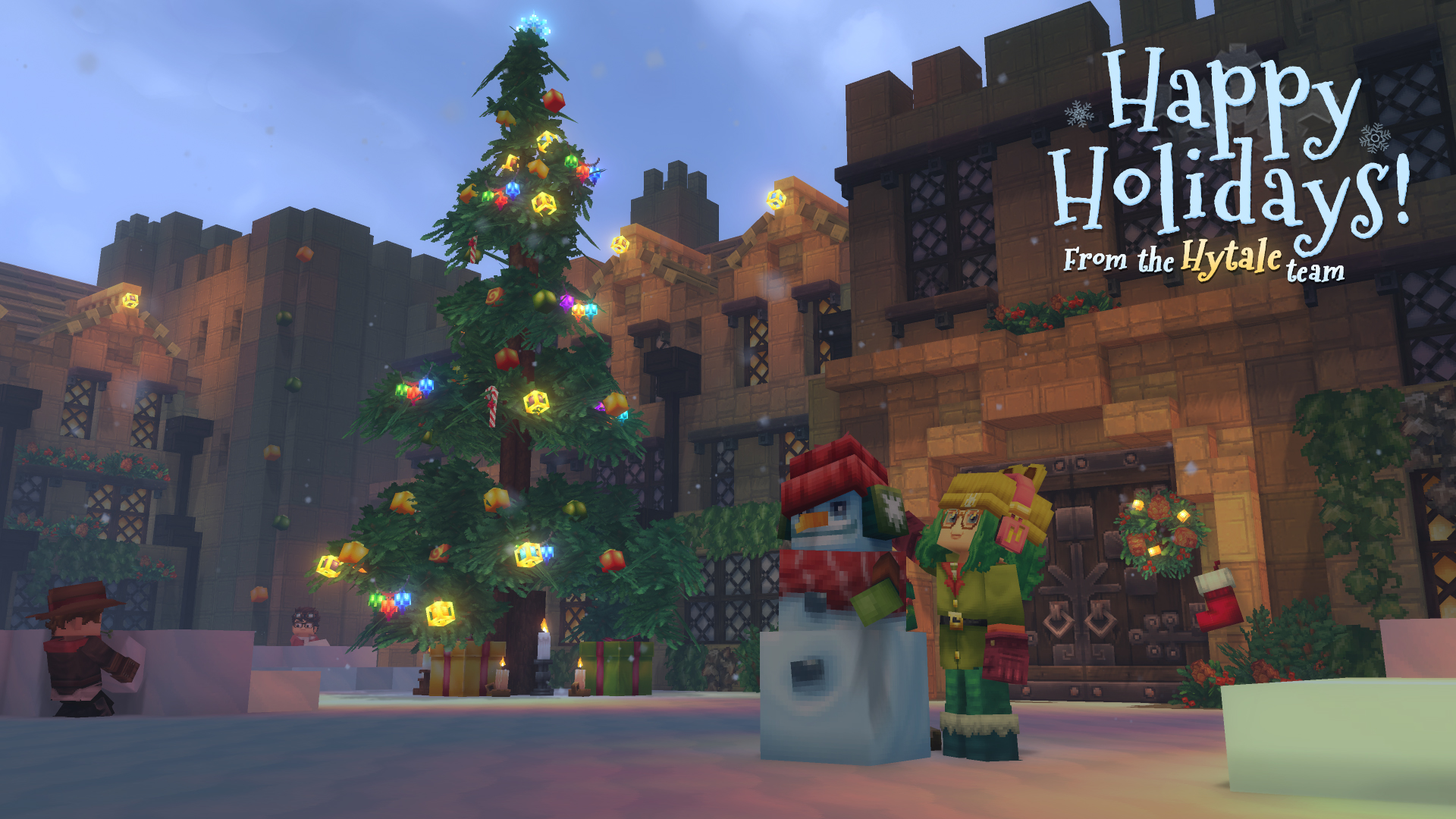 Happy Holidays from the Hytale Team（来自 Hytale 团队的节日快乐）