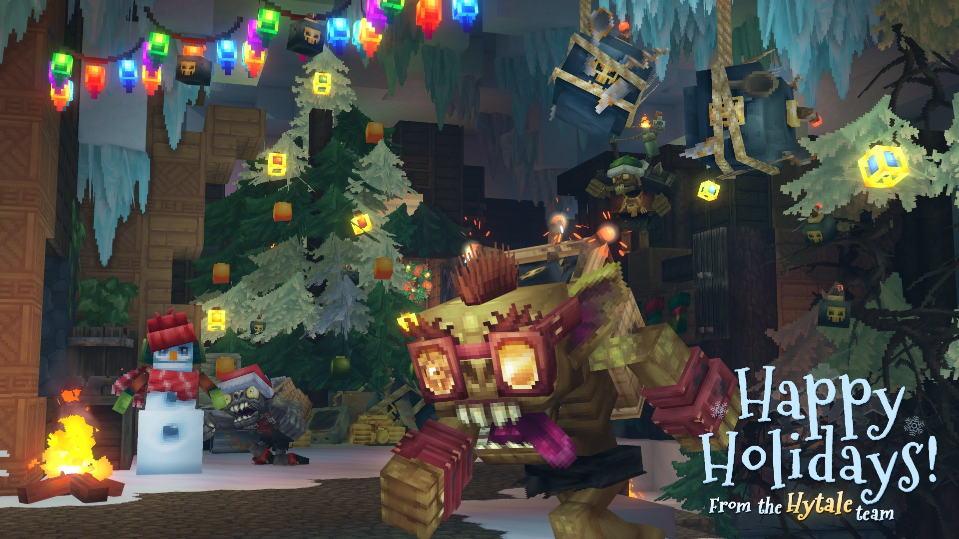 Happy Holidays from the Hytale Team（来自 Hytale 团队的节日快乐）