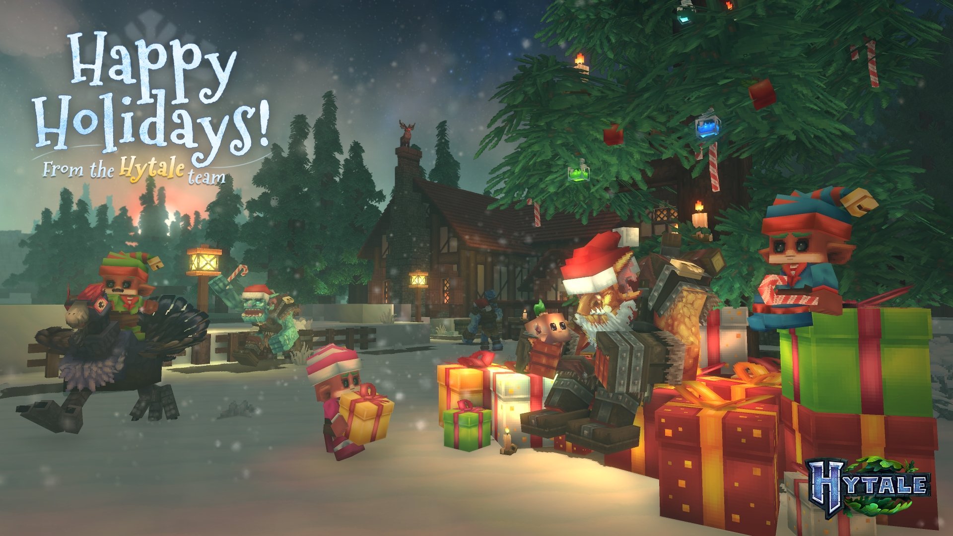 Happy Holidays from the Hytale Team（来自 Hytale 团队的节日快乐）
