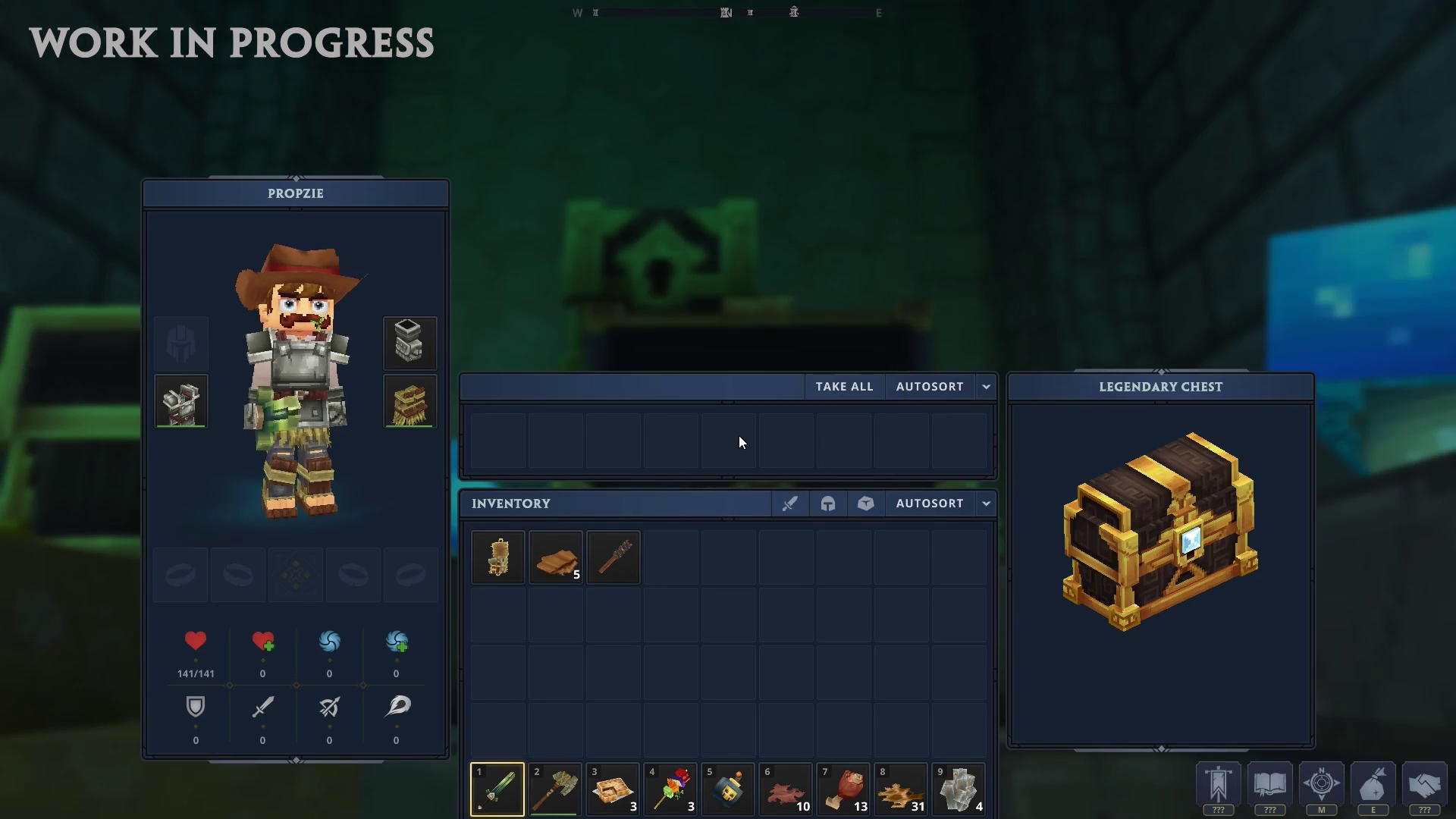 Inventory UI（物品栏 UI）