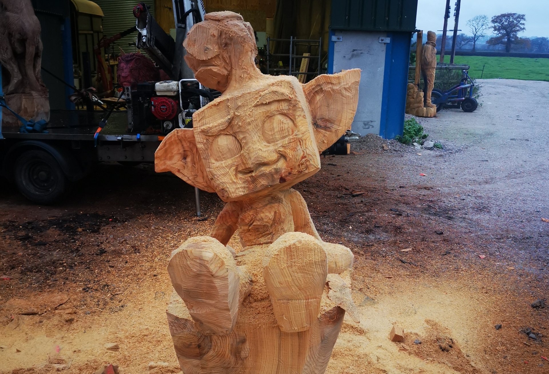 Kweebec Statue WIP（Kweebec 雕像 WIP）