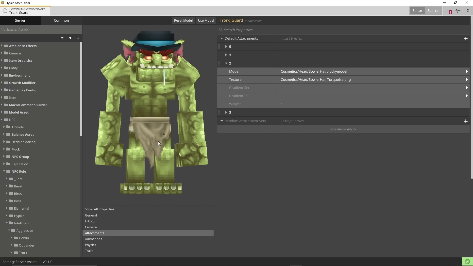 Model Editor（模型编辑器）