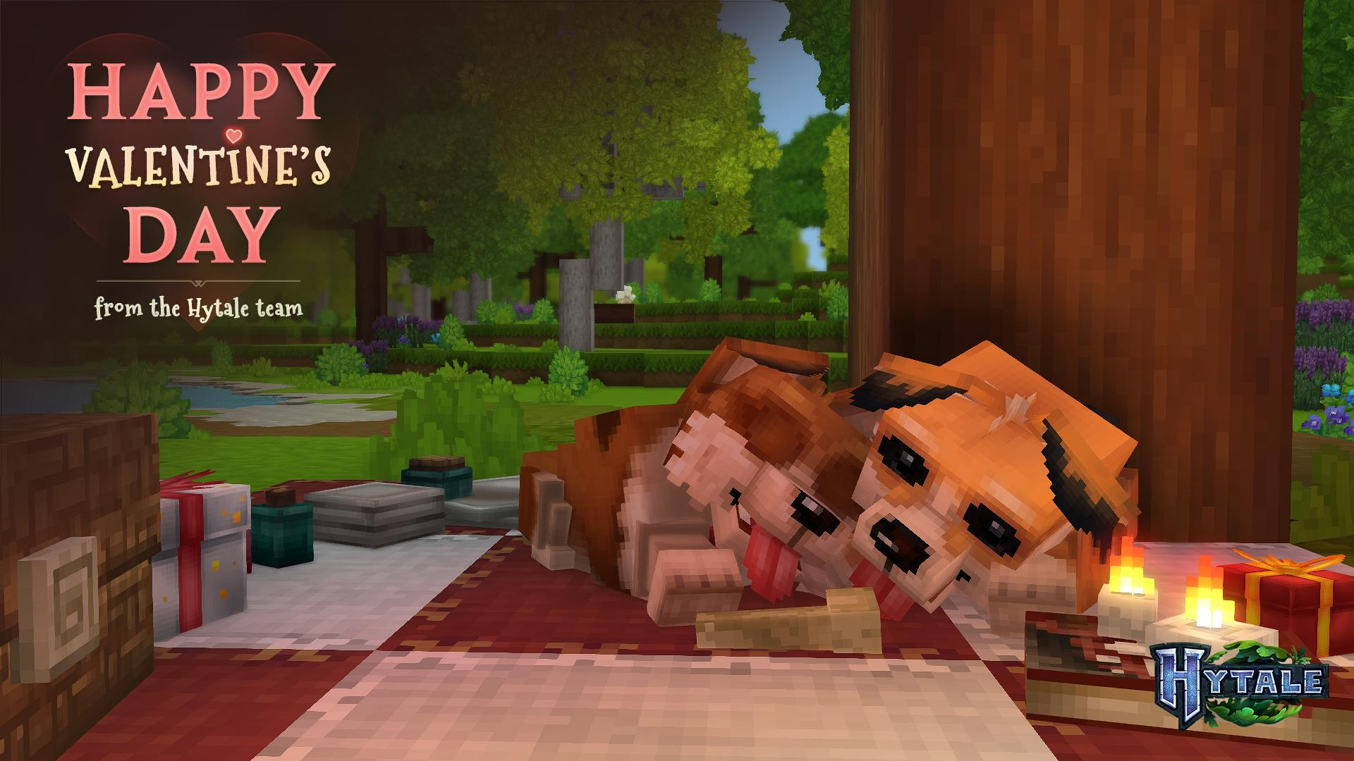 Happy Valentine's Day from the Hytale Team（来自 Hytale 团队的情人节快乐）