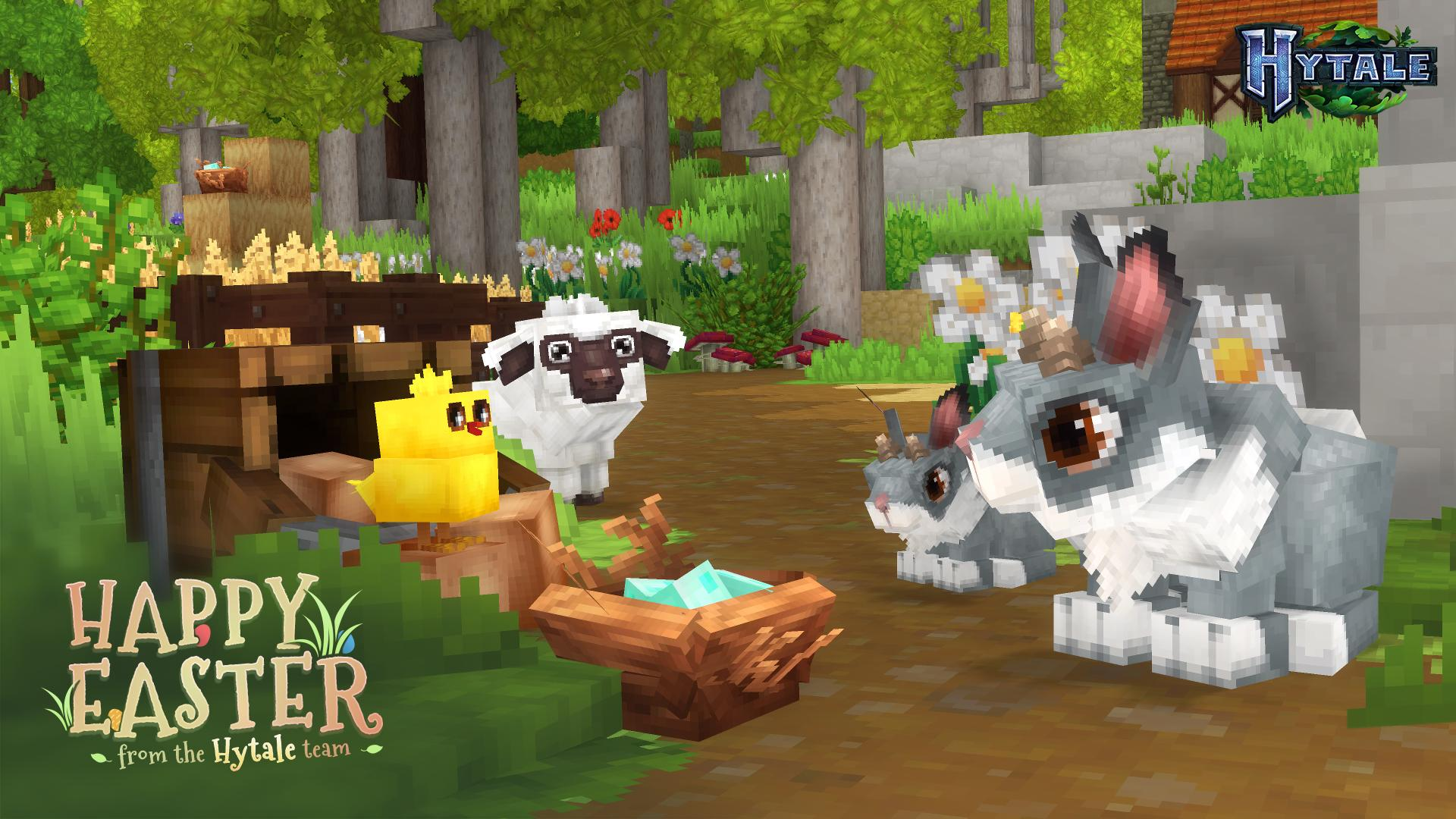 Happy Easter from the Hytale Team（来自 Hytale 团队的复活节快乐）