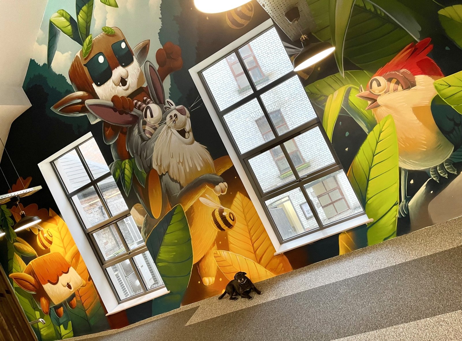 Mural in the Office（办公室壁画）