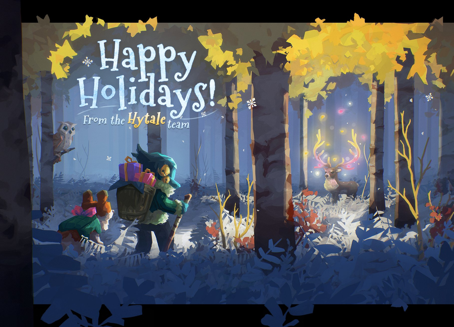 Happy Holidays from the Hytale Team（来自 Hytale 团队的节日快乐）