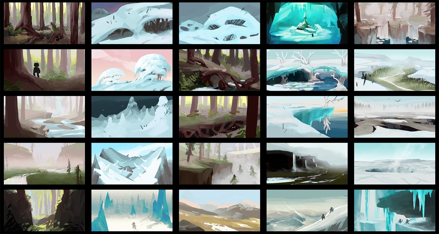 Misty Forest Concepts（迷雾森林概念设计）