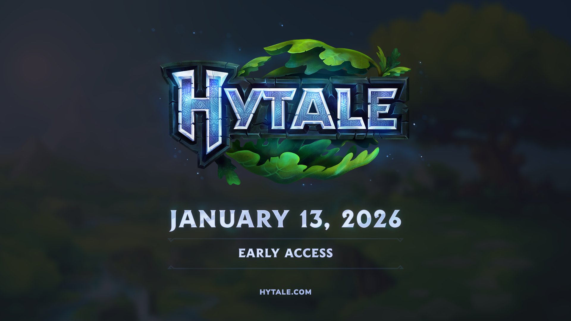 Hytale Early Access Release Date Poster（Hytale 抢先体验版发布时间海报）