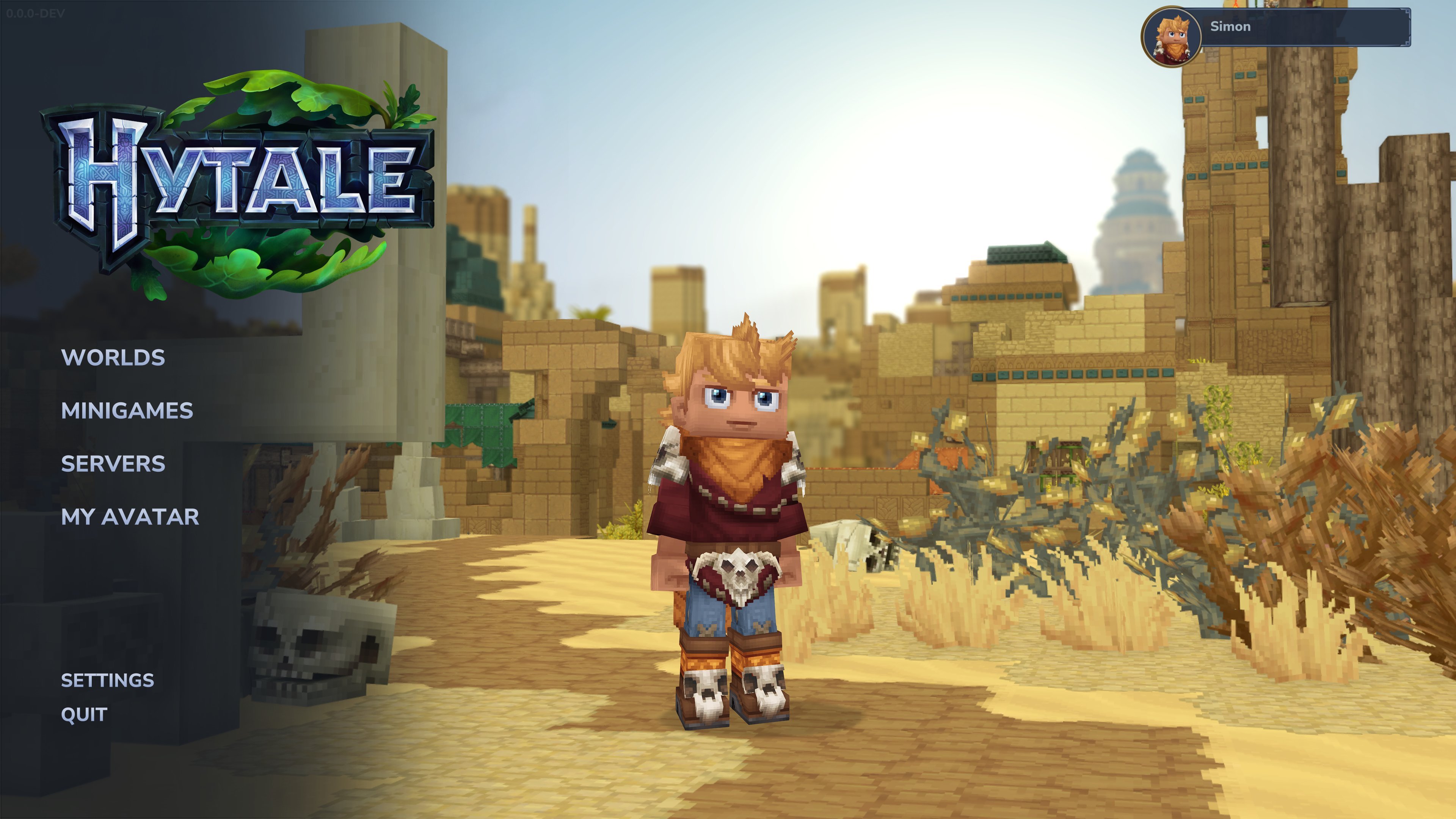 Hytale Pause Menu（Hytale 暂停菜单）