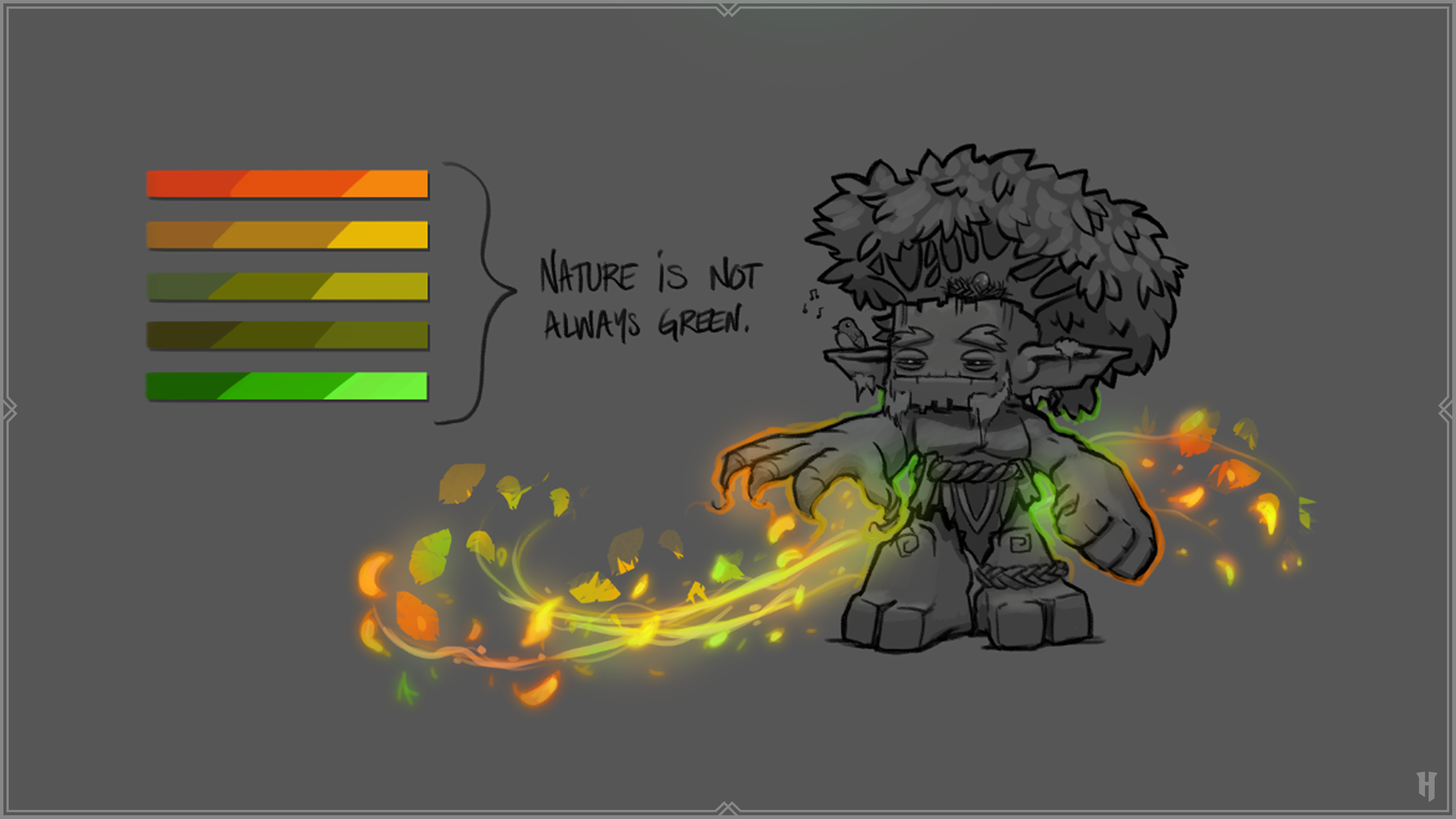 Kweebec Treesinger VFX Concept（Kweebec Treesinger 视觉特效概念设计）